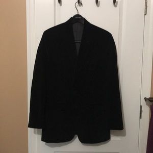 Calvin Klein men’s blazer black corduroy 40L